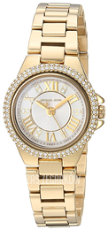 Michael Kors Camille Biały/Stal w odcieniu złota Ø26 mm MK3653