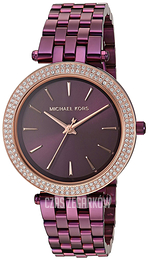 Michael Kors Darci Purpurowy/Stal Ø33 mm MK3725