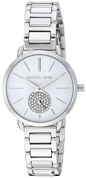 Michael Kors Srebrny/Stal Ø28 mm MK3837
