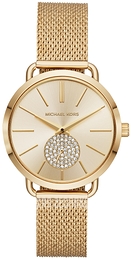 Michael Kors Portia Zloty/Pozlacana Ø36 mm MK3844