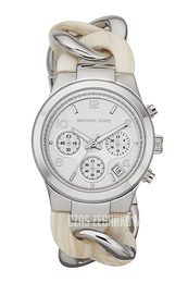 Michael Kors Runway Srebrny/Plastik Ø38 mm MK4263
