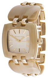 Michael Kors Beżowy/Żywica z tworzywa sztucznego MK4265