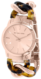 Michael Kors Różowe złoto/Żywica z tworzywa sztucznego Ø35 mm MK4280