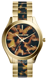 Michael Kors Runway Brązowy/Pozlacana Ø42 mm MK4284