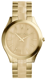 Michael Kors Runway Beżowy/Żywica z tworzywa sztucznego Ø42 mm MK4285