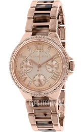 Michael Kors Różowe złoto/Stal w kolorze różowego złota Ø33 mm MK4308