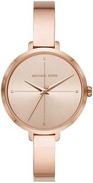 Michael Kors Charley Różowe złoto/Stal w kolorze różowego złota Ø38 mm MK4380