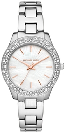 Michael Kors Liliane Biały/Stal Ø36 mm MK4556