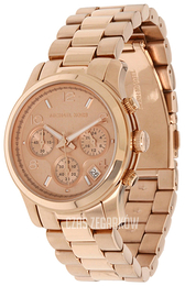 Michael Kors Runway Różowe złoto/Stal w kolorze różowego złota Ø38 mm MK5128