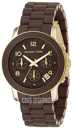 Michael Kors Brązowy/Stal w odcieniu złota Ø39 mm MK5238