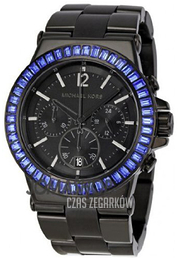 Michael Kors Czarny/Stal Ø42 mm MK5413