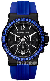 Michael Kors Czarny/Guma Ø42 mm MK5466