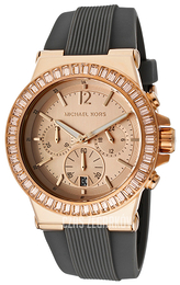 Michael Kors Różowe złoto/Guma Ø43 mm MK5467