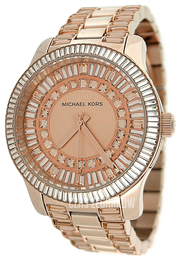 Michael Kors Różowe złoto/Stal w kolorze różowego złota Ø44 mm MK5481