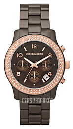 Michael Kors Runway Brązowy/Stal Ø39 mm MK5517