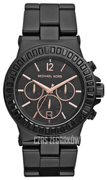 Michael Kors Czarny/Czeramiczna Ø43 mm MK5565
