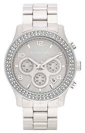 Michael Kors Runway Szary/Stal Ø40 mm MK5566