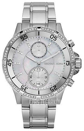 Michael Kors Biały/Stal Ø41 mm MK5567