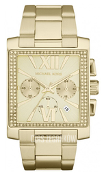 Michael Kors Uptown Szampański/Stal w odcieniu złota 42x37 mm MK5673