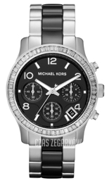 Michael Kors Czarny/Stal Ø39 mm MK5677