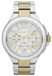 Michael Kors Srebrny/Stal w odcieniu złota Ø41 mm MK5694