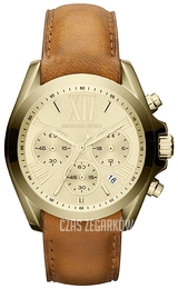 Michael Kors Żółte złoto/Skóra Ø35 mm MK5702