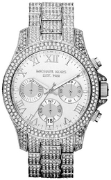 Michael Kors Srebrny/Stal Ø37 mm MK5718