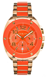 Michael Kors Tribeca Pomarańczowy/Plastik Ø43 mm MK5768
