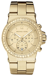 Michael Kors Zloty/Pozlacana Ø38 mm MK5861