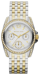 Michael Kors Srebrny/Stal w odcieniu złota Ø39 mm MK5863