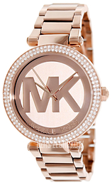 Michael Kors Parker Zloty/Stal w kolorze różowego złota Ø39 mm MK5865
