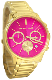 Michael Kors Bailey Różowy/Pozlacana Ø44 mm MK5909