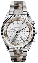 Michael Kors Clarkson Srebrny/Żywica z tworzywa sztucznego Ø42 mm MK5962