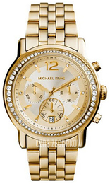 Michael Kors Szampański/Stal w odcieniu złota Ø39 mm MK5982