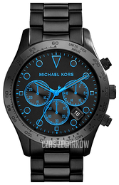 Michael Kors Czarny/Stal Ø44 mm MK6080