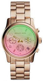 Michael Kors Runway Wielokolorowy/Stal w kolorze różowego złota Ø38 mm MK6179
