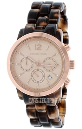 Michael Kors Różowe złoto/Żywica z tworzywa sztucznego Ø42 mm MK6199