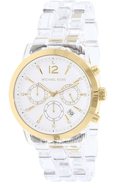 Michael Kors Audrina Biały/Plastik Ø42 mm MK6200