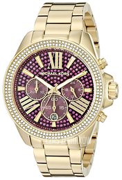 Michael Kors Wren Zestaw kryształów/Stal w odcieniu złota Ø41 mm MK6290