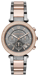 Michael Kors Szary/Stal w kolorze różowego złota Ø39 mm MK6440