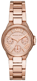 Michael Kors Camille Różowe złoto/Stal w kolorze różowego złota Ø33 mm MK6447