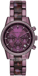 Michael Kors Purpurowy/Stal Ø37 mm MK6720