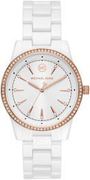 Michael Kors Biały/Czeramiczna Ø37 mm MK6837
