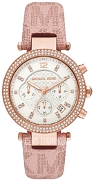 Michael Kors Parker Biały/PVC (Chlorek winylu) Ø39 mm MK6935
