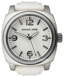Michael Kors Biały/Guma Ø40 mm MK7050