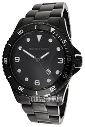 Michael Kors Czarny/Stal Ø44 mm MK7057