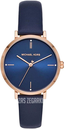Michael Kors Niebieski/Skóra Ø38 mm MK7124