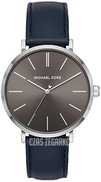 Michael Kors Jayne Szary/Skóra Ø42 mm MK7148