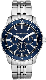 Michael Kors Niebieski/Stal Ø44 mm MK7153