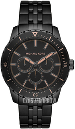 Michael Kors Czarny/Stal Ø44 mm MK7157